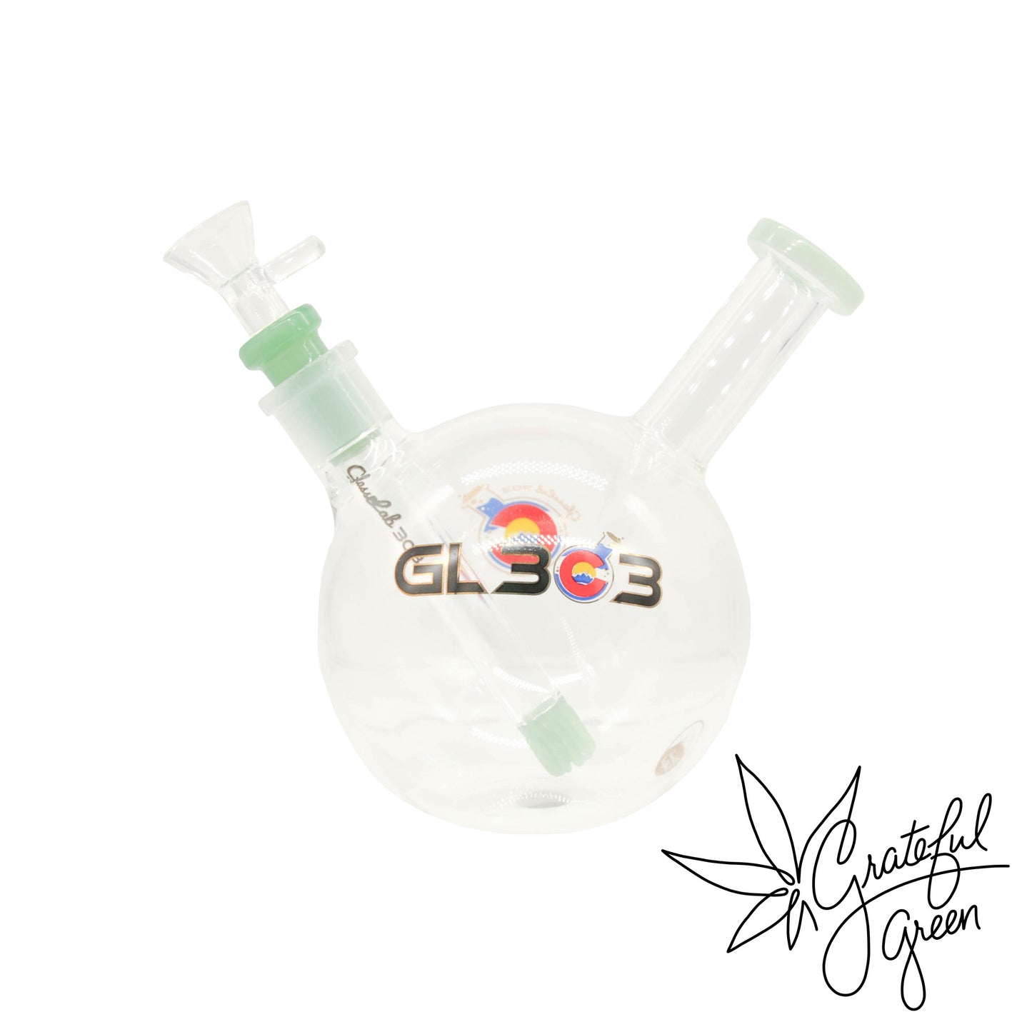 Glasslab303 Lace Globe - 6.5" / Colors Vary