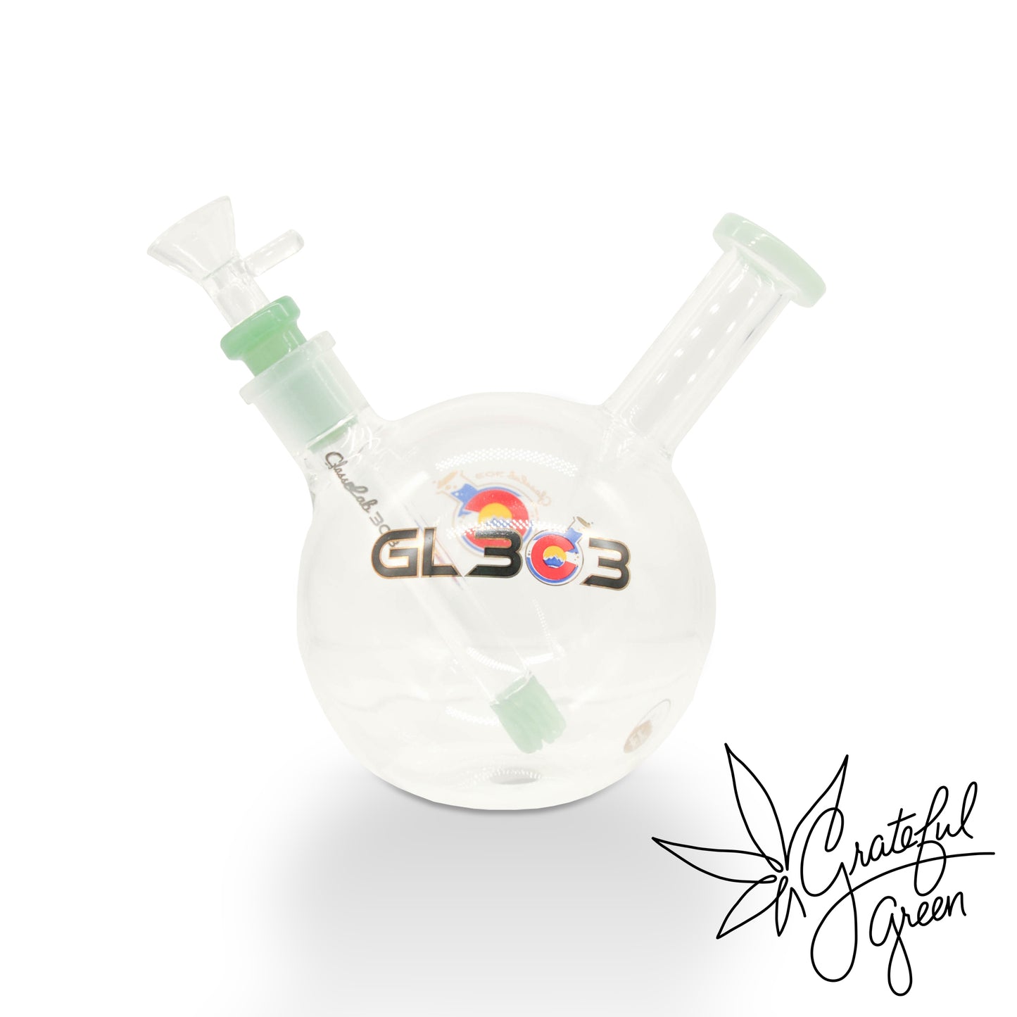 Glasslab303 Lace Globe - 6.5" / Colors Vary