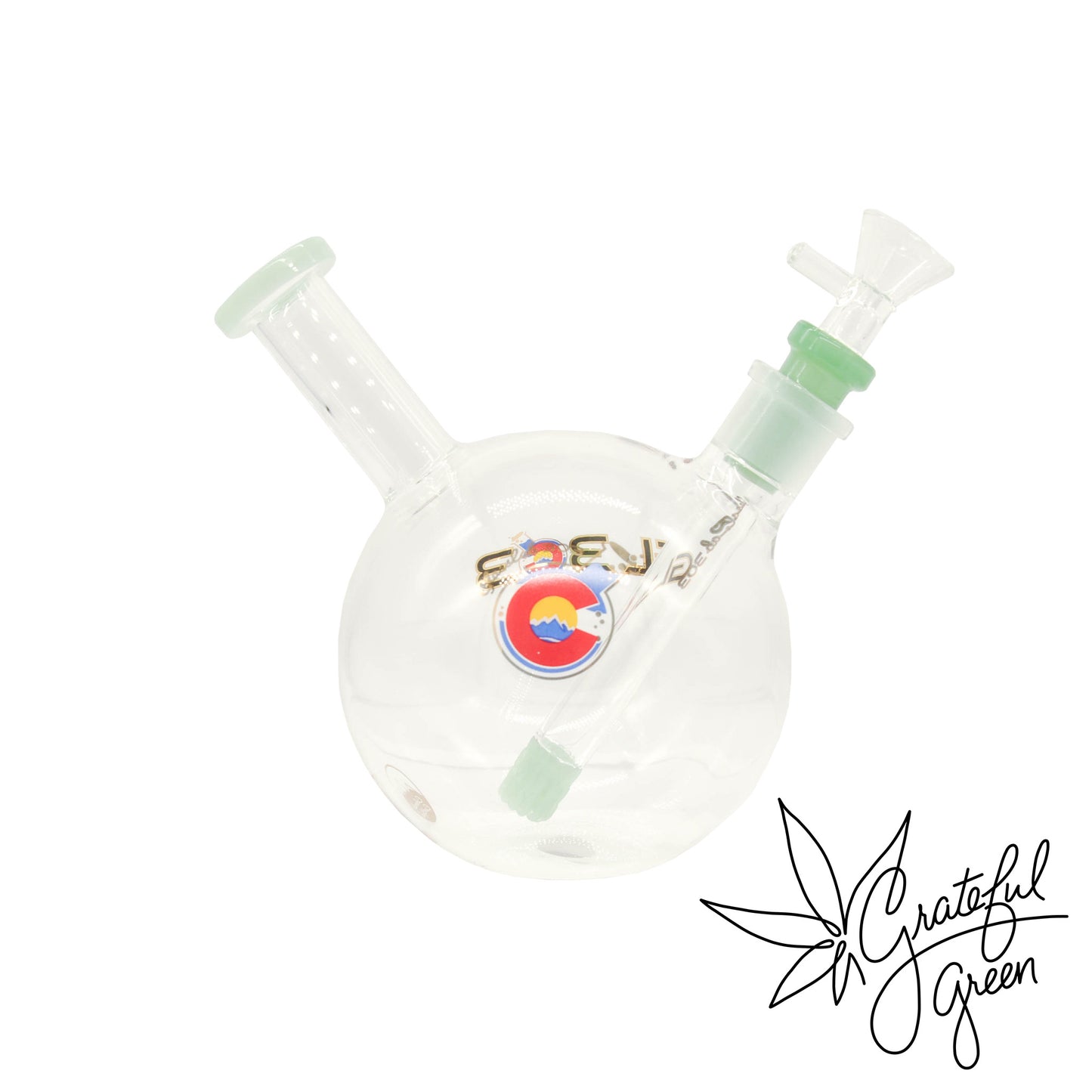 Glasslab303 Lace Globe - 6.5" / Colors Vary