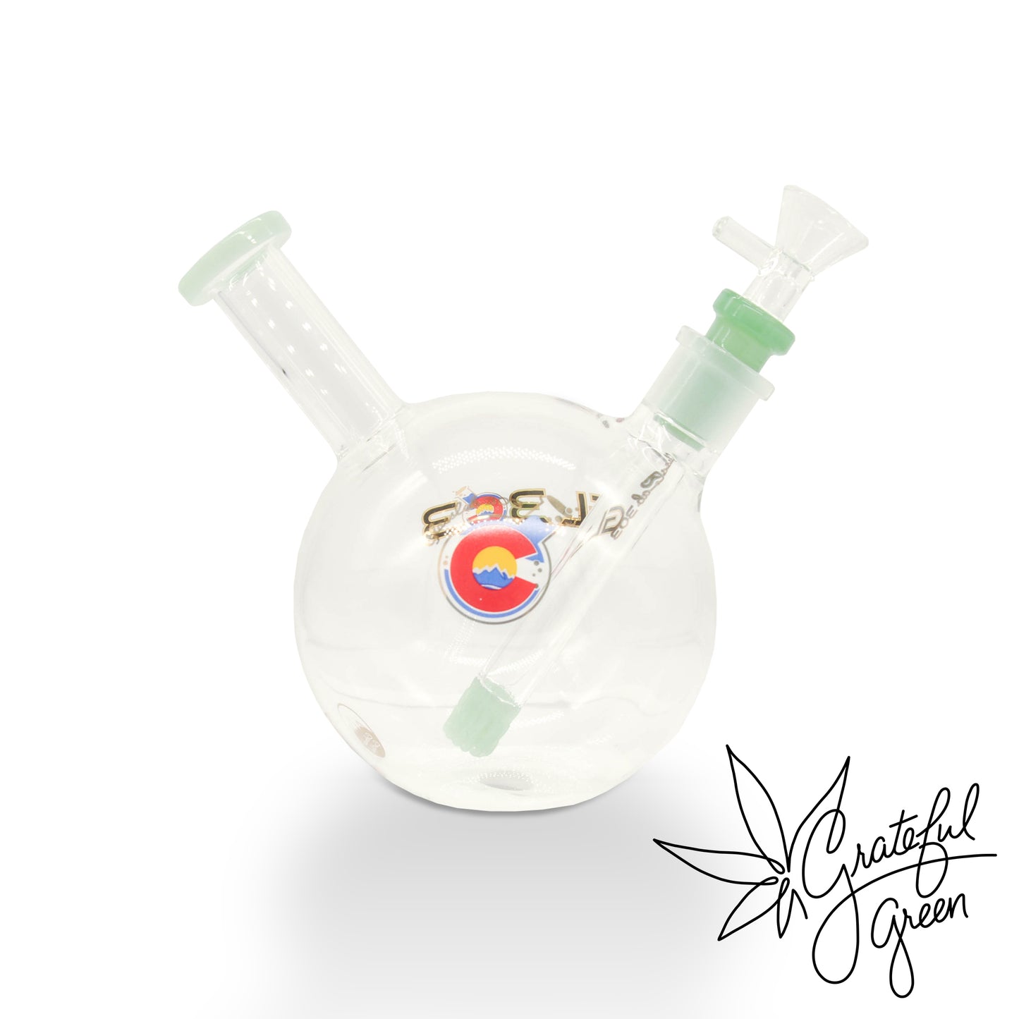 Glasslab303 Lace Globe - 6.5" / Colors Vary
