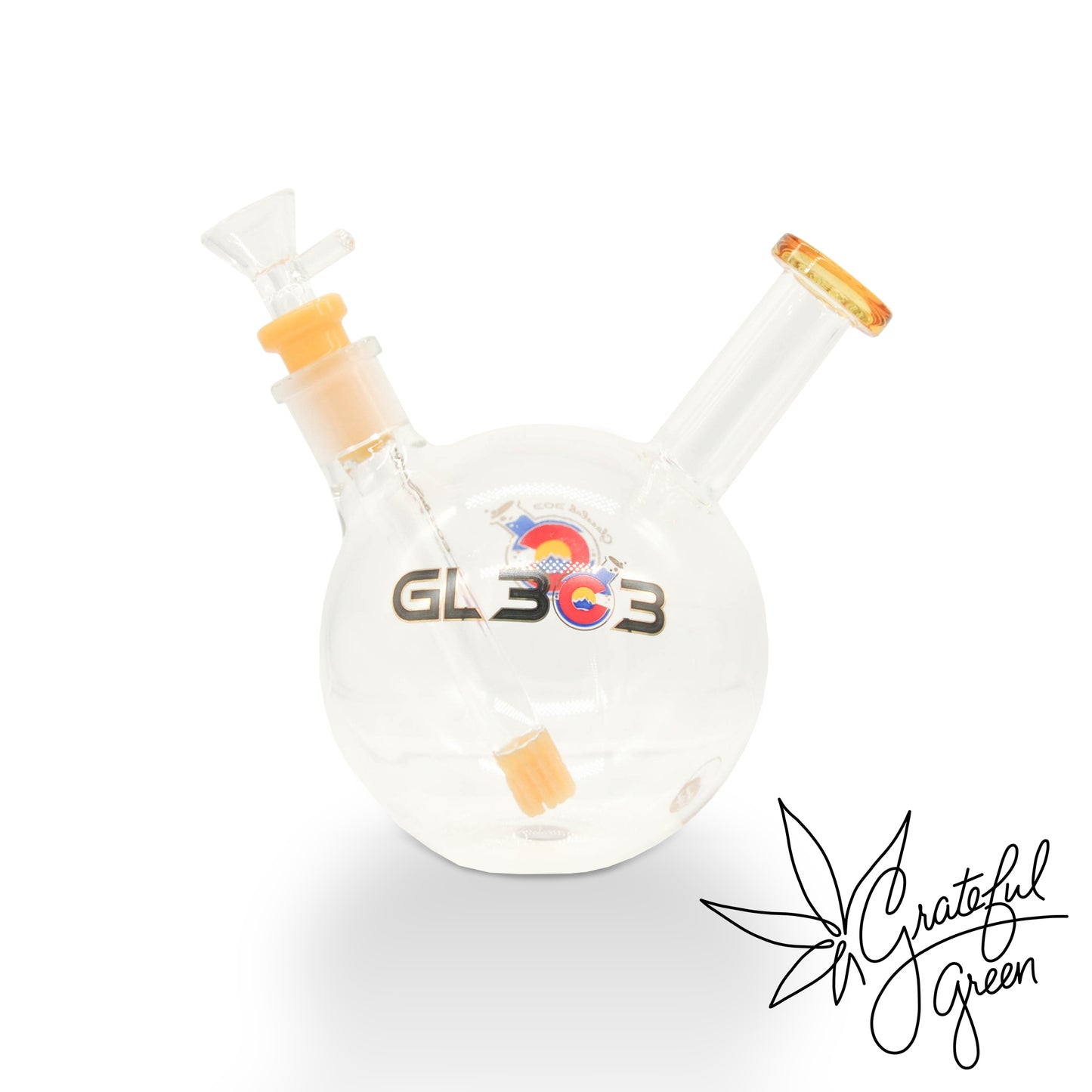 Glasslab303 Lace Globe - 6.5" / Colors Vary