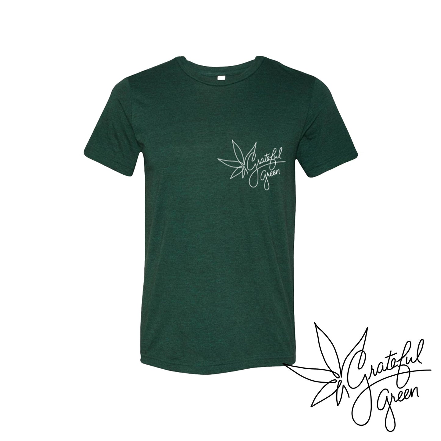 Grateful Green "be free" T-Shirt