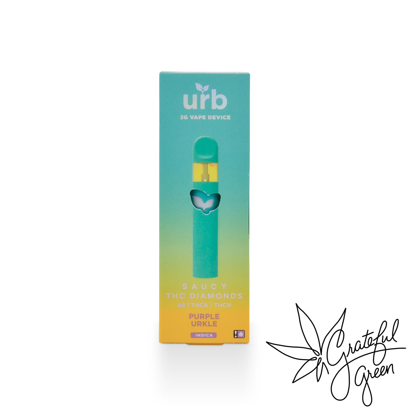 Urb D8/THCA/THCH Saucy Diamonds Disposable