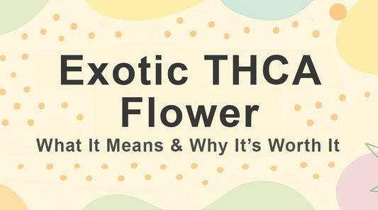 Exotic THCA Flower: What It Means & Why It’s Worth It