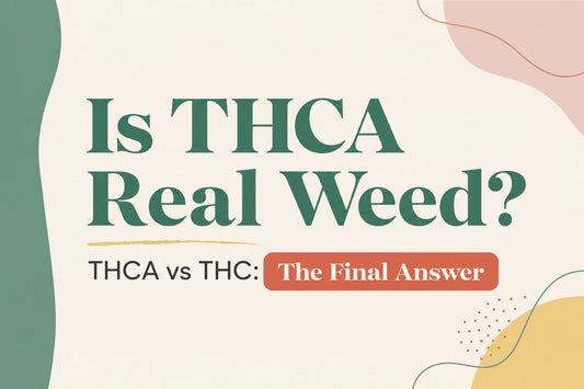 Is THCA Real Weed? What is THCA vs THC? The Final Answer.