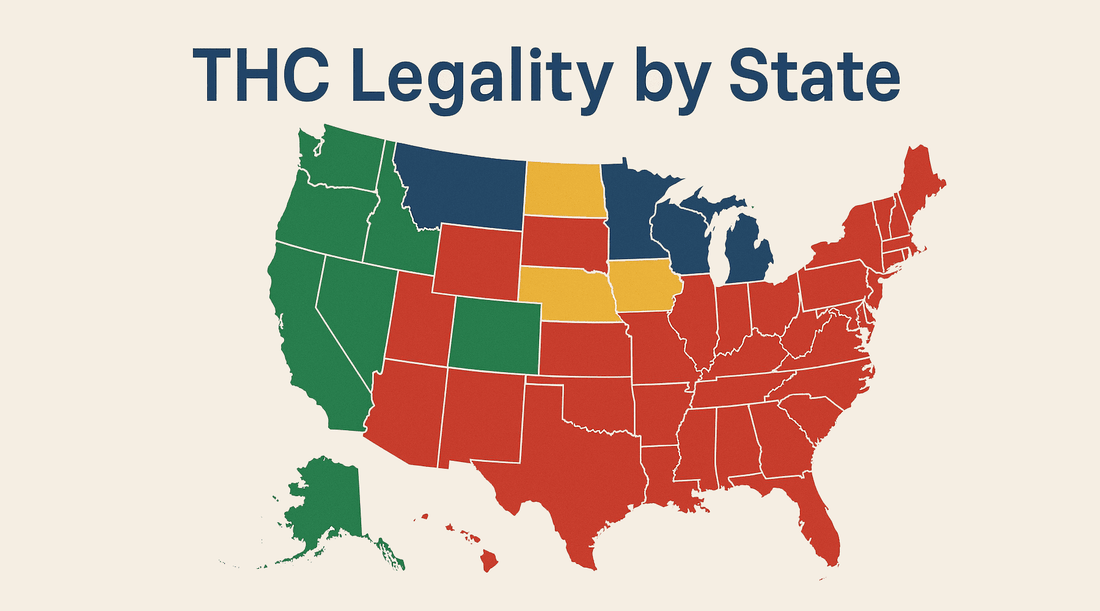 THCA Legality by State in 2025: Is THCA Legal in Your State?