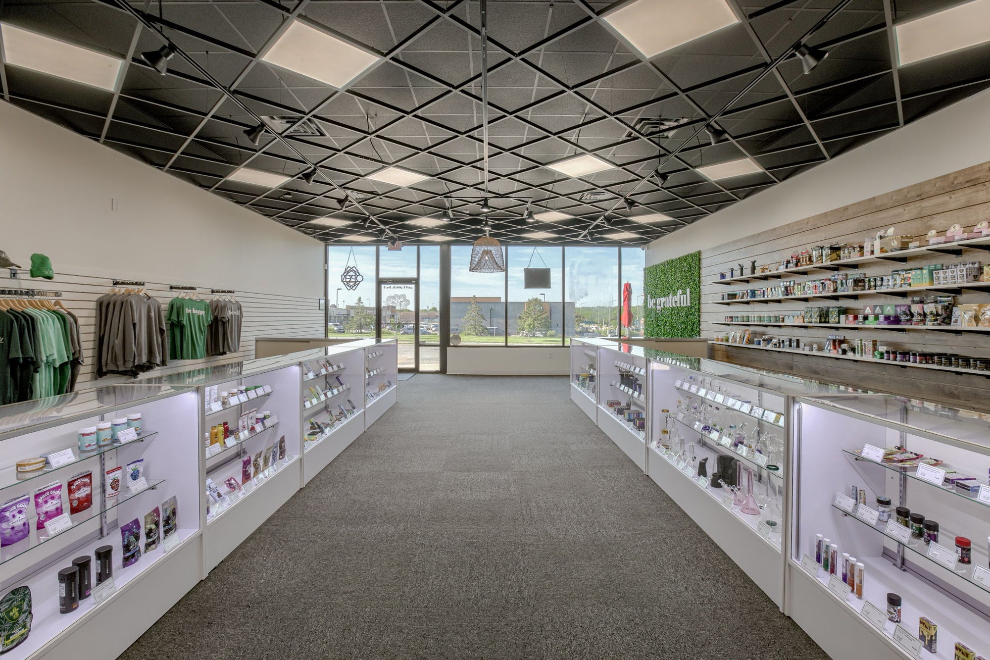 Interior of Grateful Green Dispensary South Lincoln