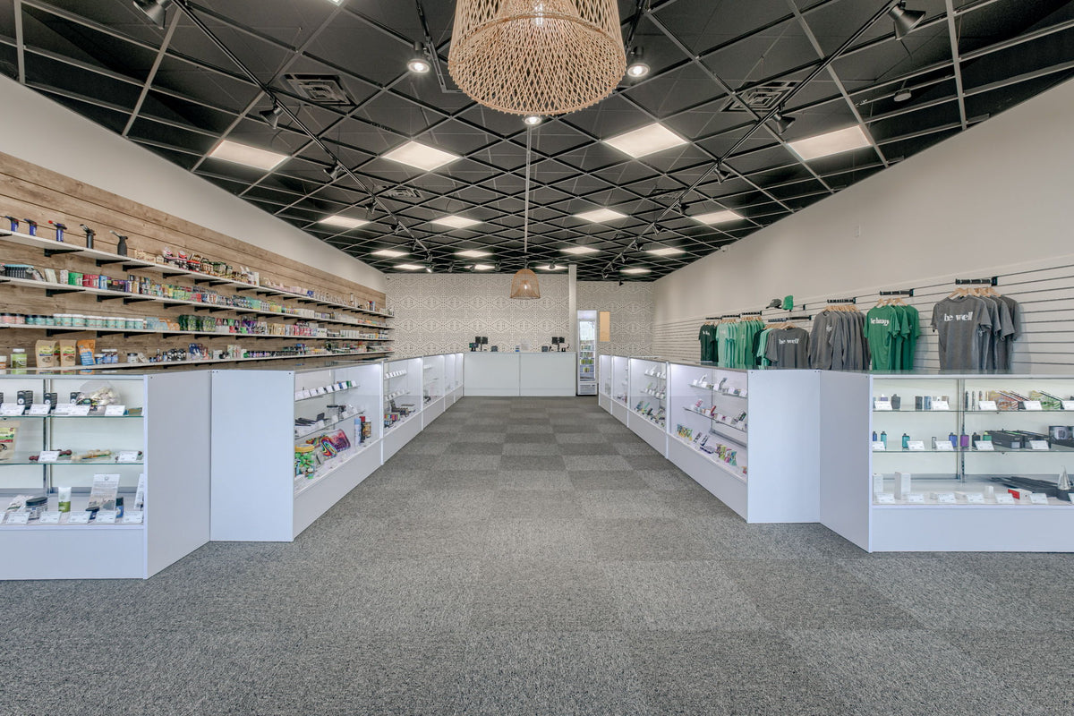 Interior of Grateful Green Dispensary South Lincoln