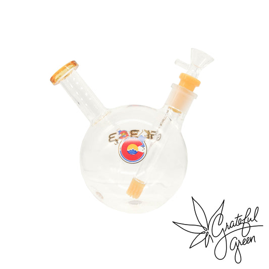 Glasslab303 Lace Globe - 6.5" / Colors Vary