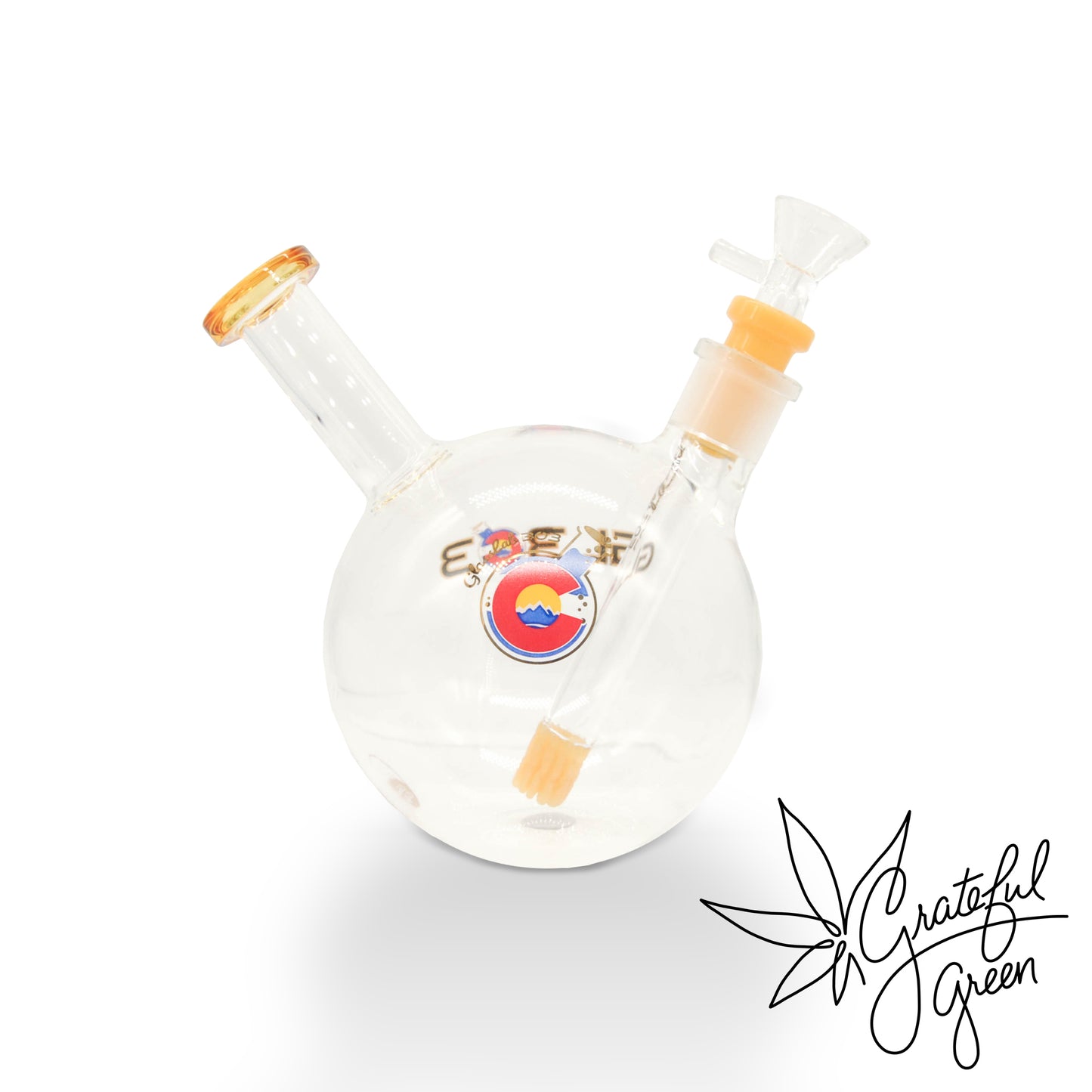 Glasslab303 Lace Globe - 6.5" / Colors Vary