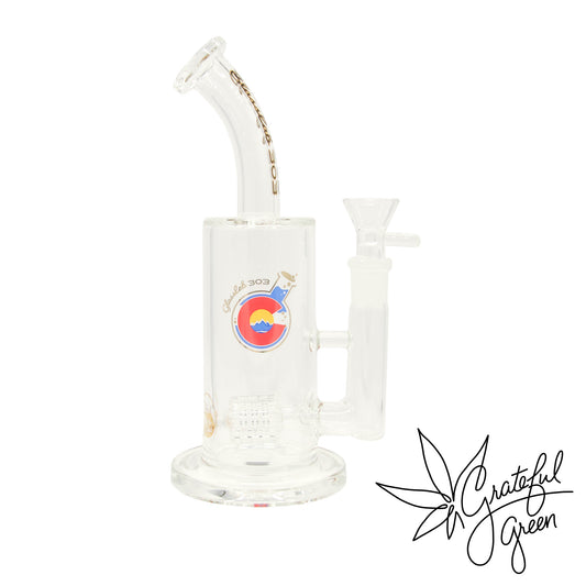 Glasslab303 Economy Classic Rig with FAT Inline Matrix Perc - 8"