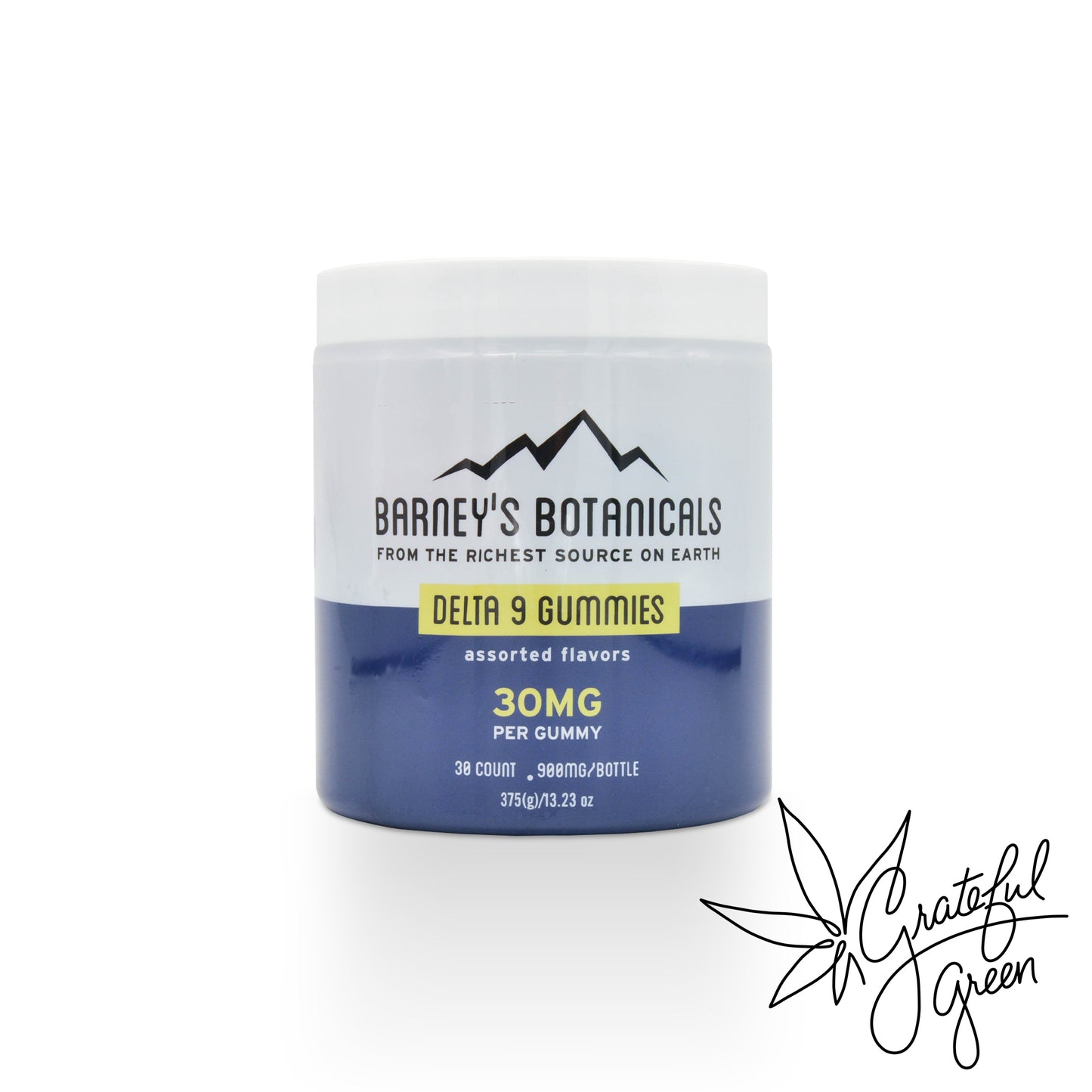 Barney's Botanicals D9 Gummies / 900mg total / 30 ct.