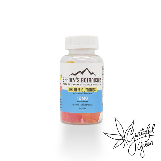 Barney's Botanicals D9 Gummies / 360mg total / 30 ct.