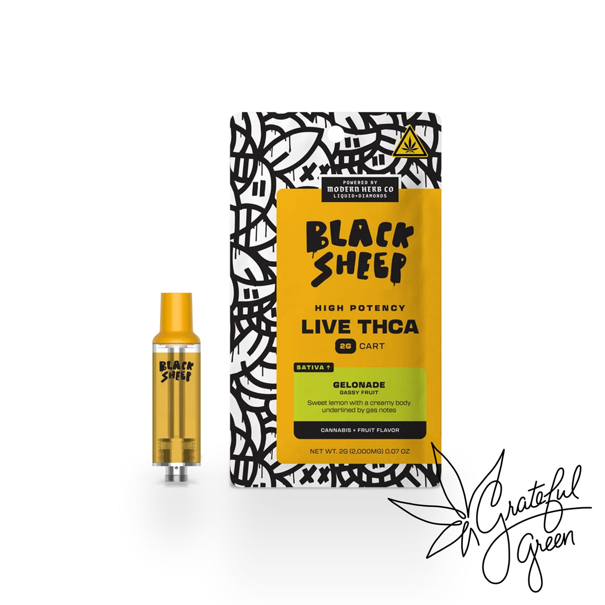 Black Sheep THCA Liquid Diamonds Cartridge