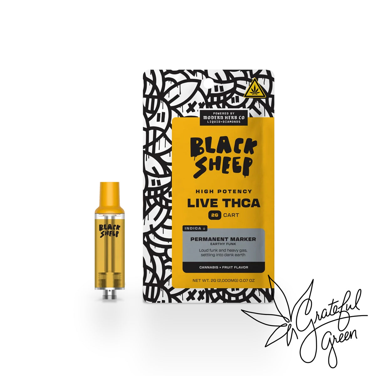Black Sheep THCA Liquid Diamonds Cartridge