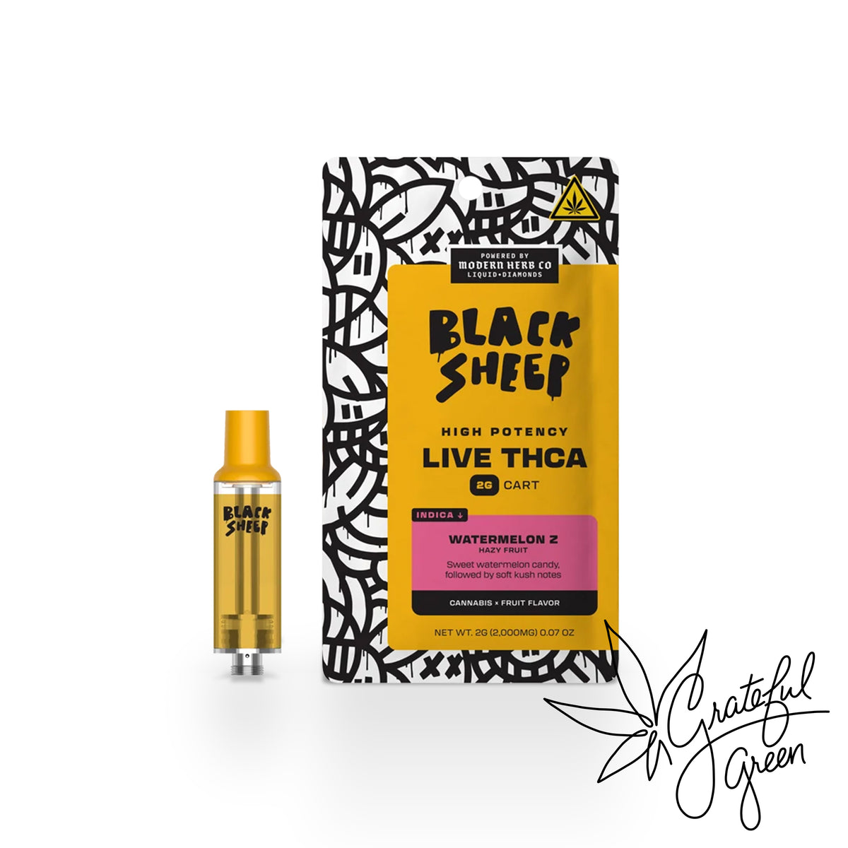 Black Sheep THCA Liquid Diamonds Cartridge