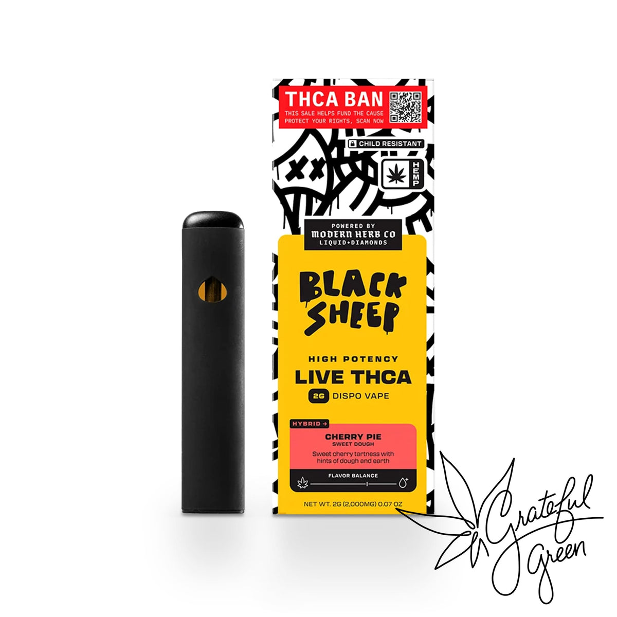 Black Sheep THCA Liquid Diamonds Disposable
