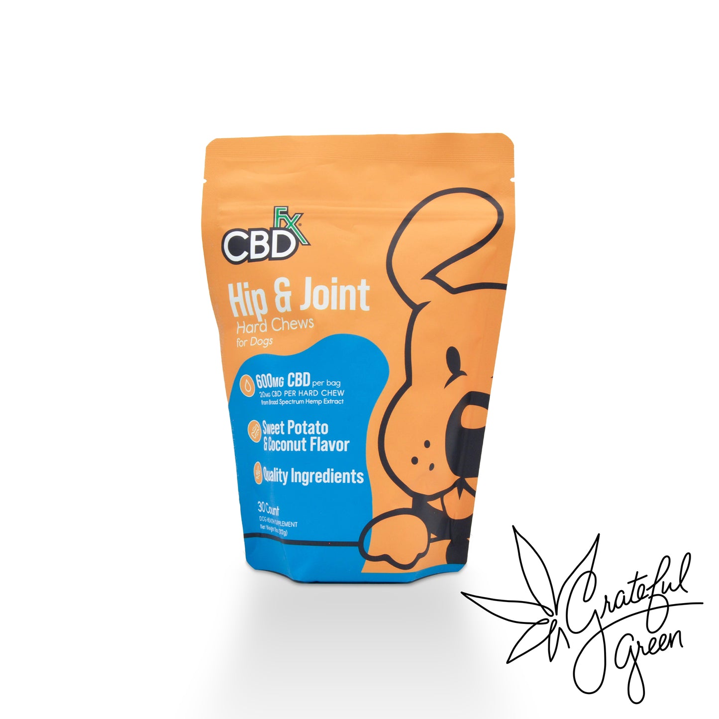 CBDfx Joint Support Hard Chews / 600mg total / 30 ct.