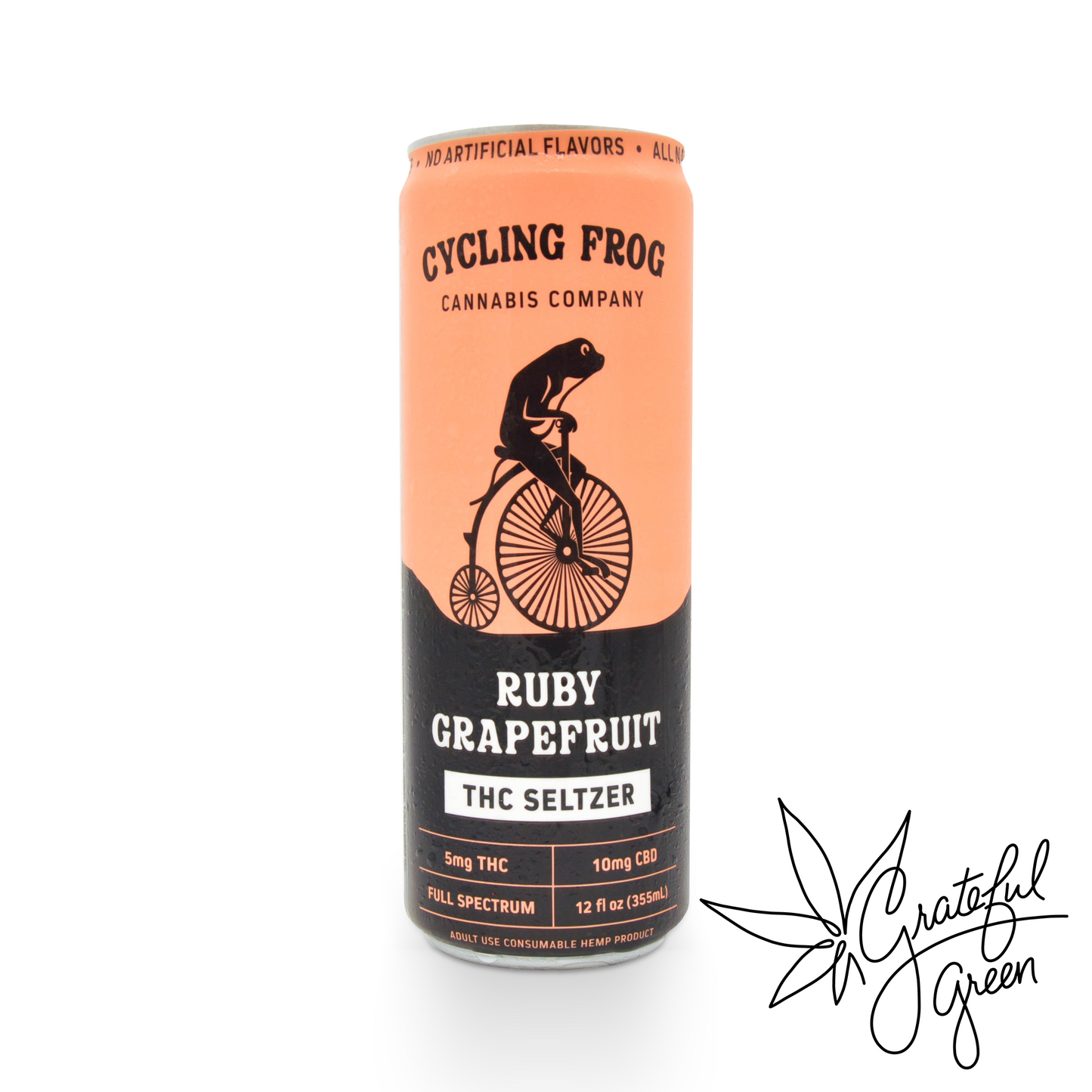 Cycling Frog D9/CBD Seltzer - 5mg