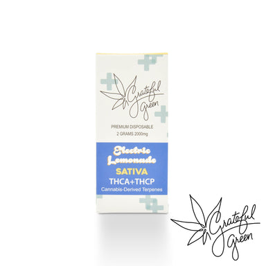 Grateful Green THCA + THCP Disposable Vape | 2g Grateful Green THCA + THCP Disposable Vape | 2g