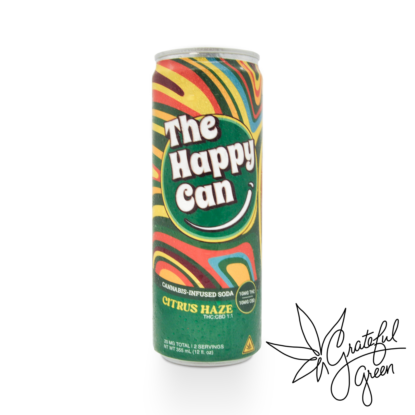 The Happy Can D9/CBD Soda - 10mg