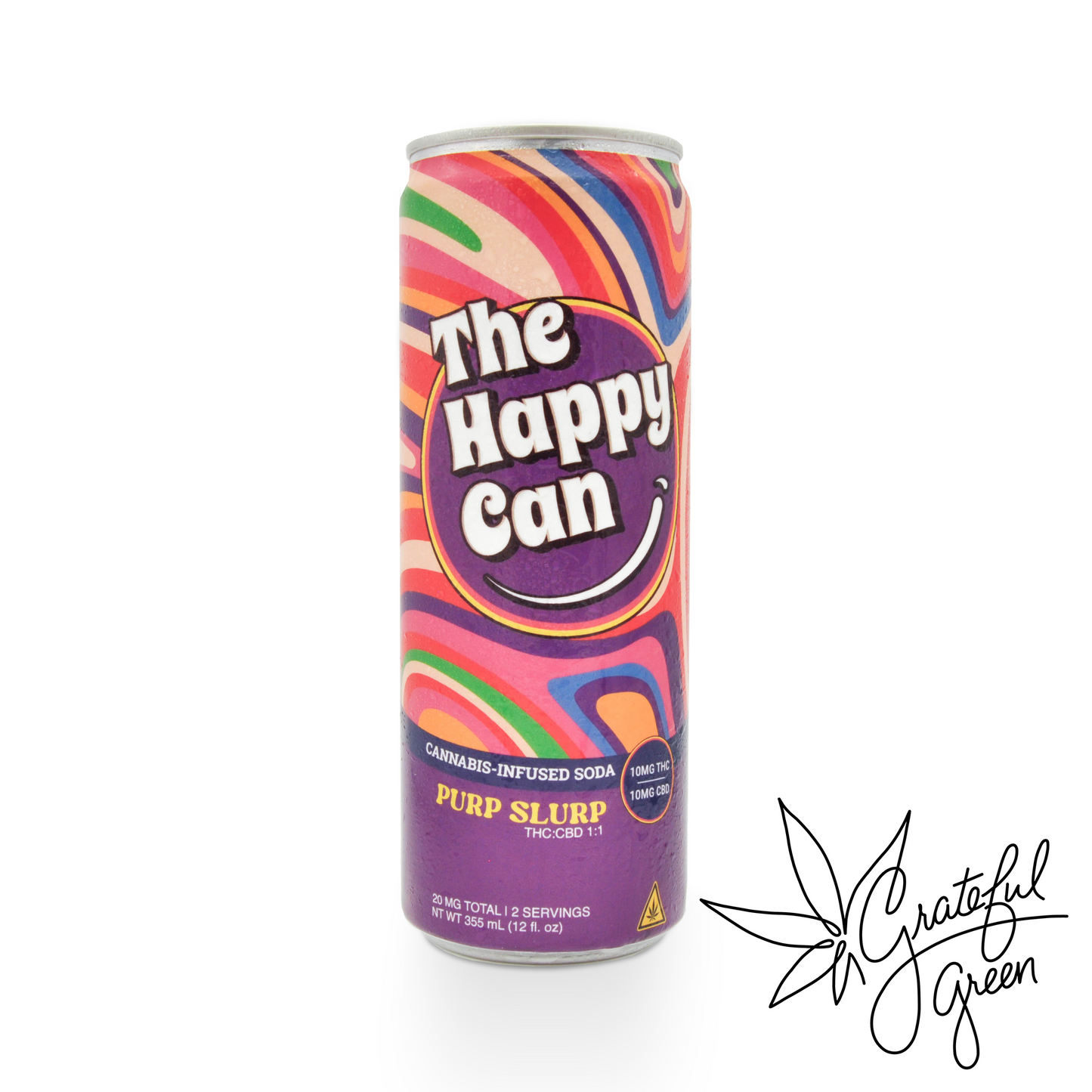 The Happy Can D9/CBD Soda - 10mg