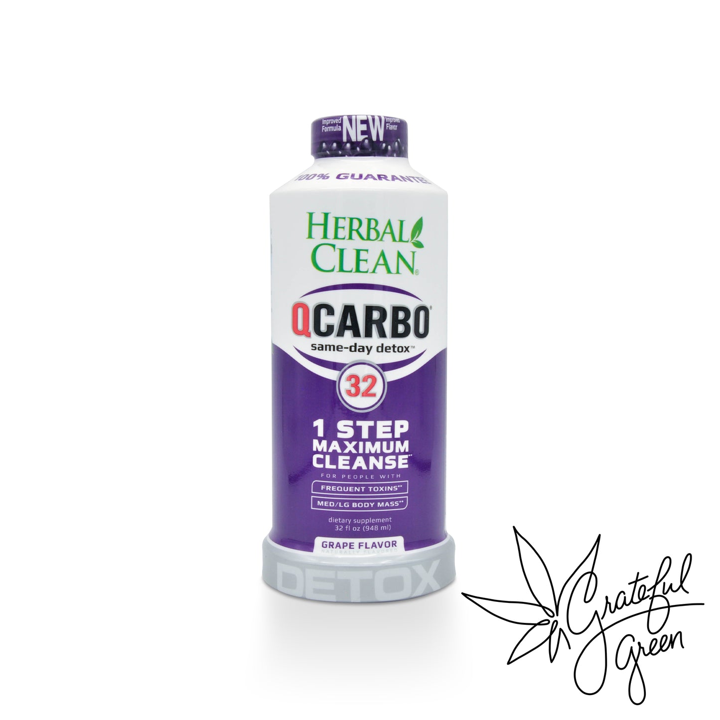 Herbal Clean QCarbo32 Detox - 32oz