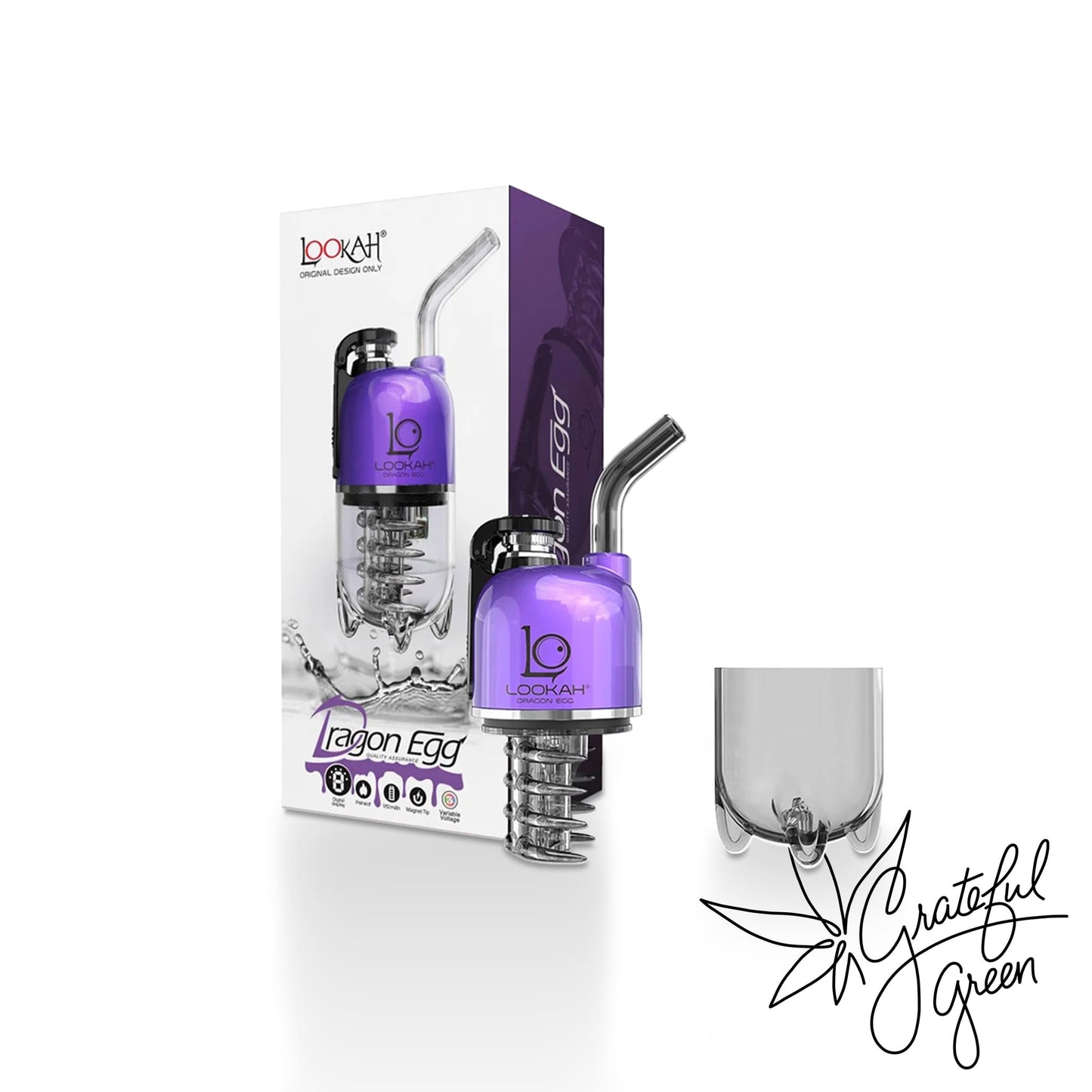 Lookah Dragon Egg eRig Bubbler