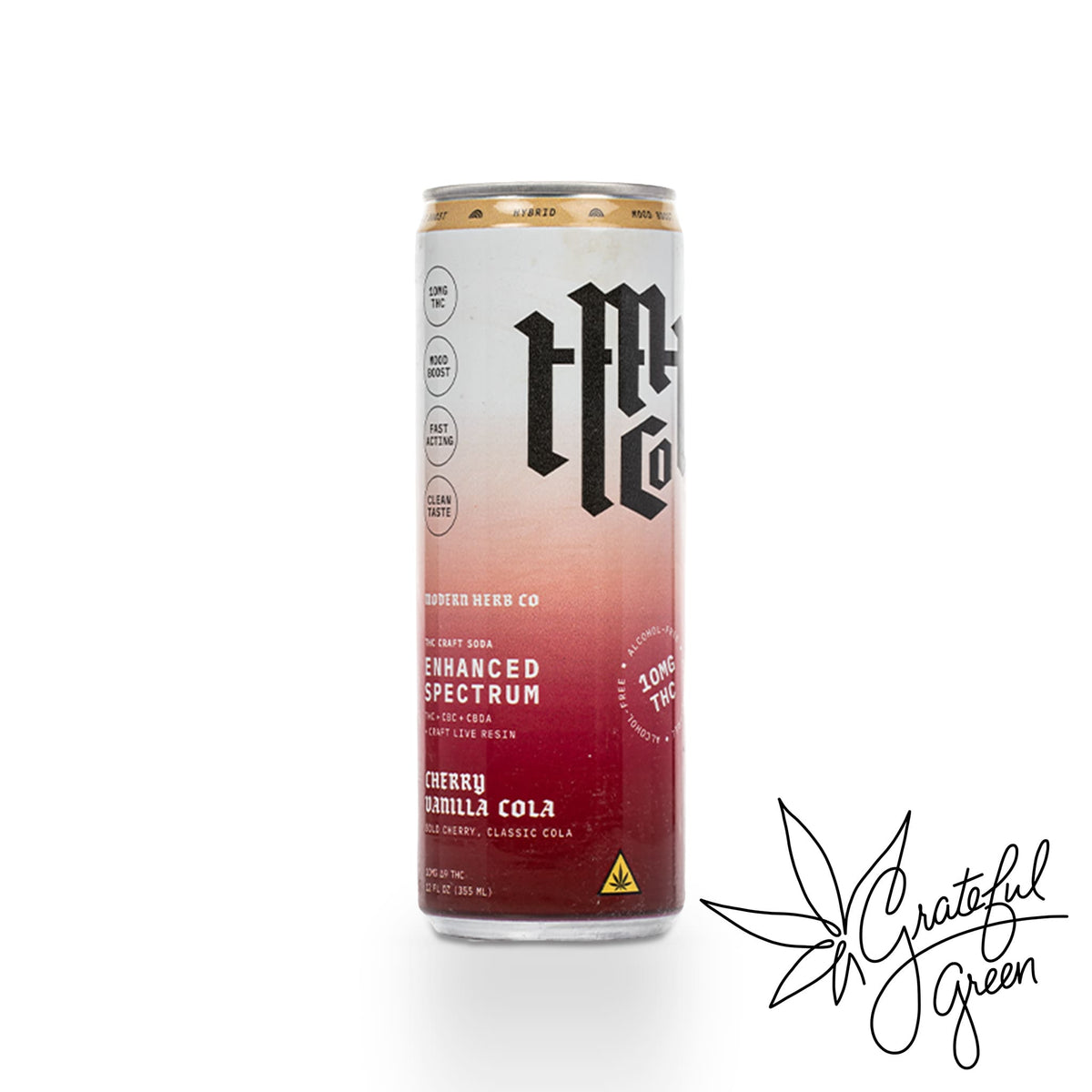 Modern Herb Co Cherry Vanilla Cola D9 Craft Soda 10mg