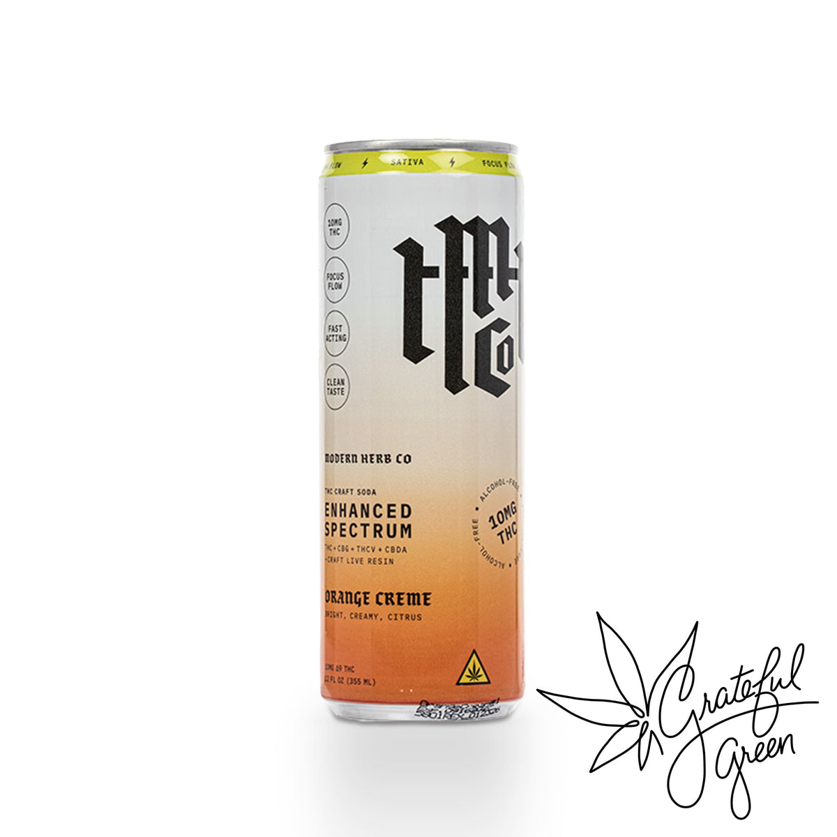 Modern Herb Co Orange Creme D9 Craft Soda 10mg