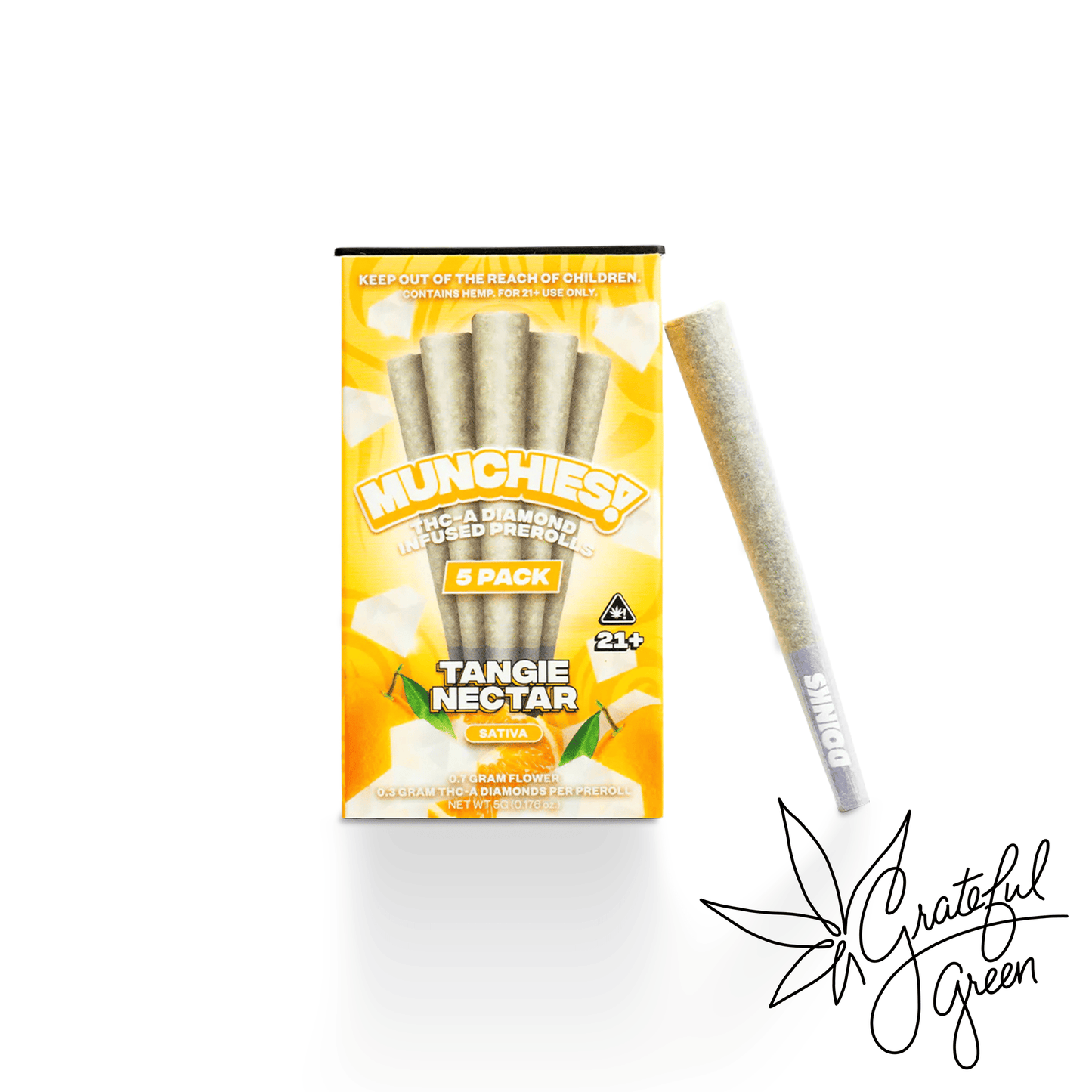 Delta Munchies Diamond Infused THCA Pre-Rolls