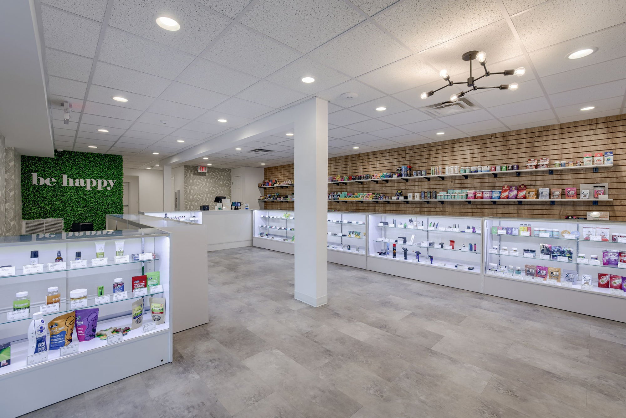Interior of Grateful Green Dispensary North Omaha