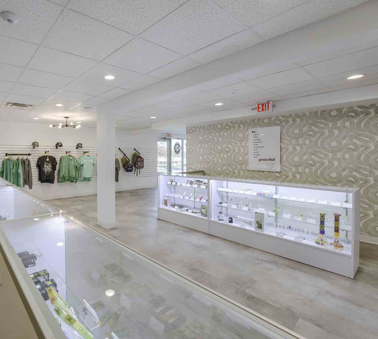 Interior of Grateful Green Dispensary North Omaha