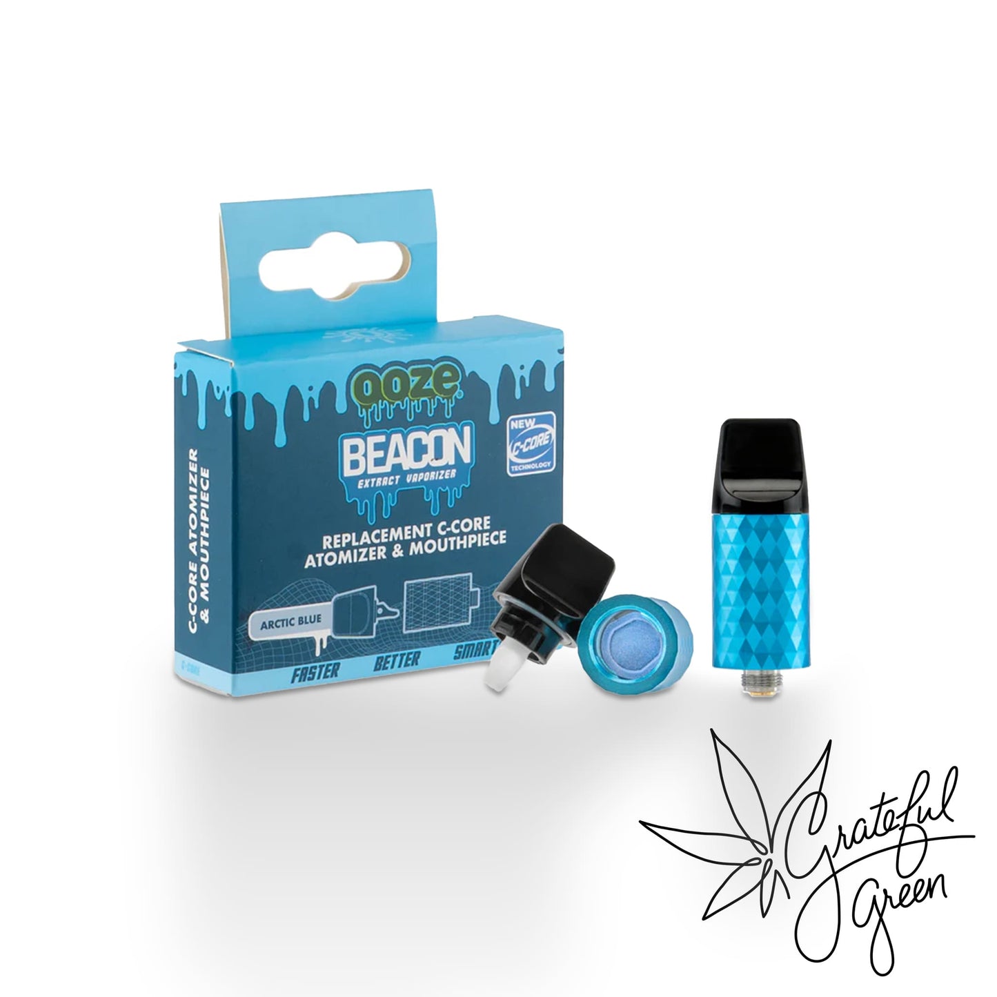 Ooze Beacon Replacement Atomizer and Mouthpiece