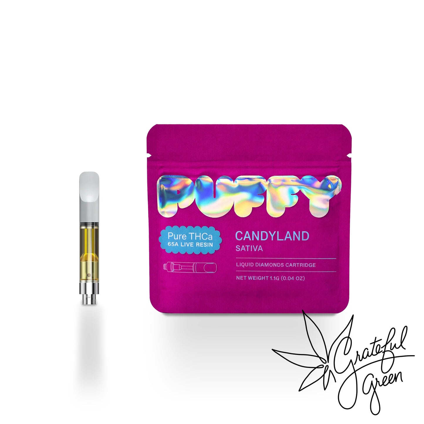 Puffy THCA Liquid Diamond Live Resin Cartridge
