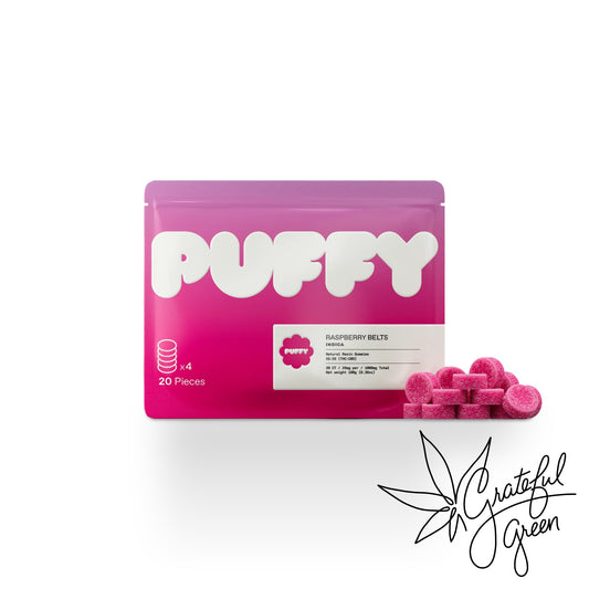 Puffy Natural Resin THC Gummies