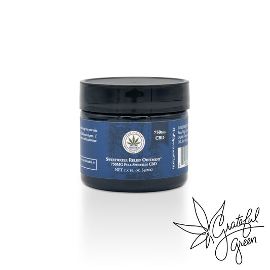 Sweetwater Hemp Co Sweet Relief 750mg CBD Ointment