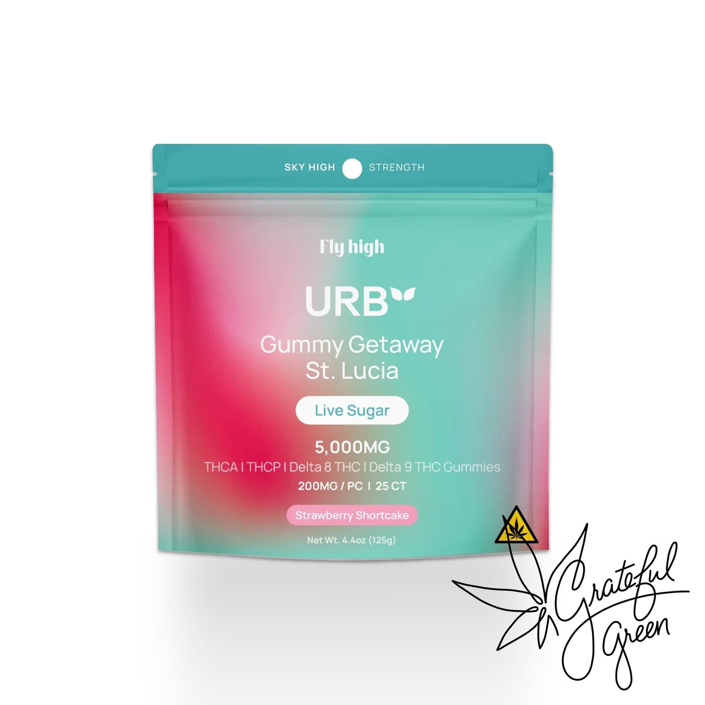 Urb Live Sugar THCA/THCP/D8/D9 Gummies