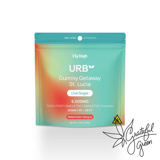 Urb Live Sugar THCA/THCP/D8/D9 Gummies