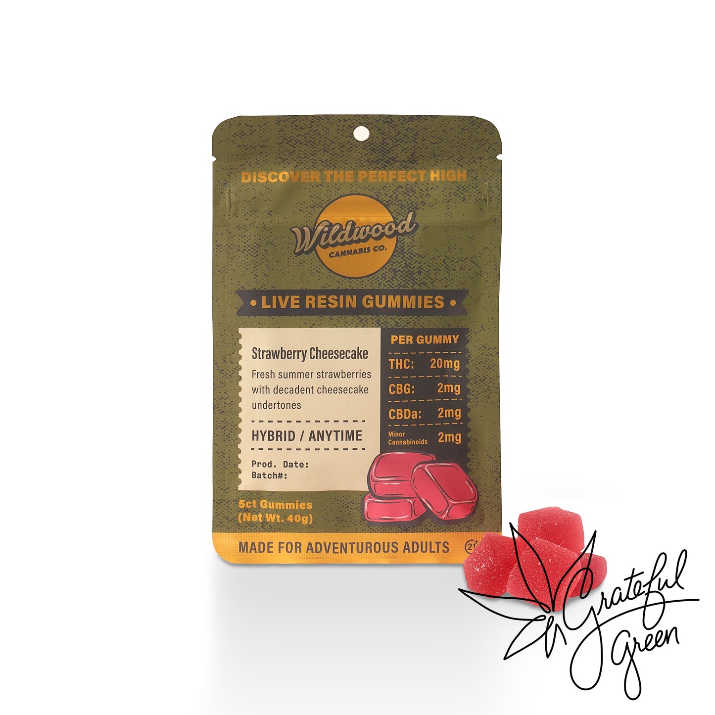 Wildwood D9 Live Resin Hybrid Gummies