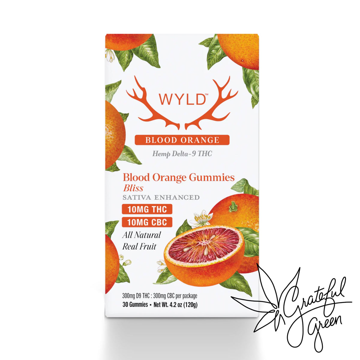 WYLD Blood Orange CBC Bliss Gummies 30 ct