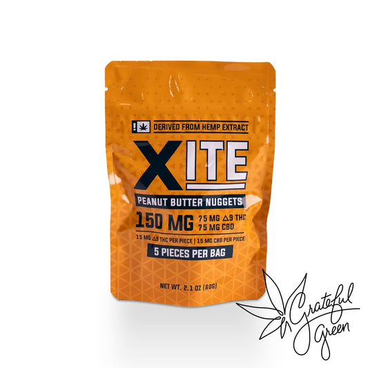 Xite D9/CBD Peanut Butter Nuggets